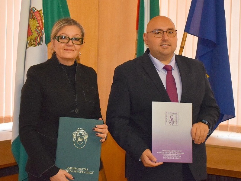 Община Разград и Шуменският университет ще си сътрудничат
