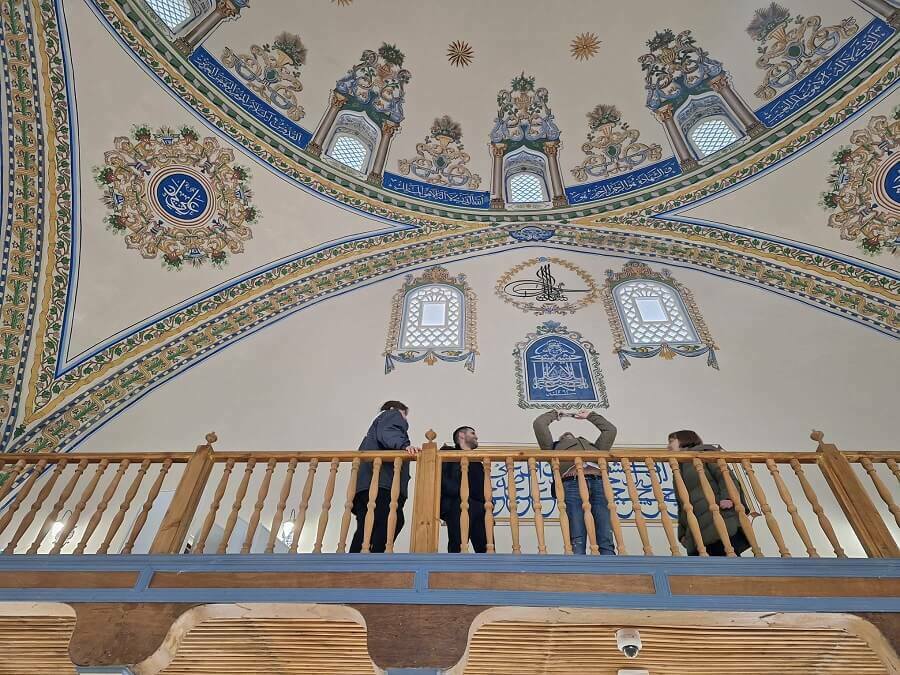 Инспектираха реставрацията на джамията „Ибрахим паша“