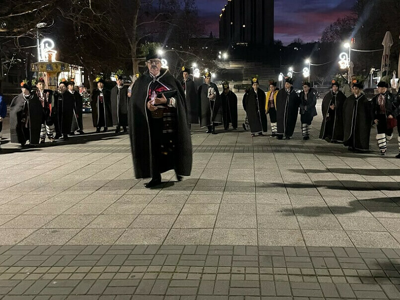 Коледарско шествие в Разград