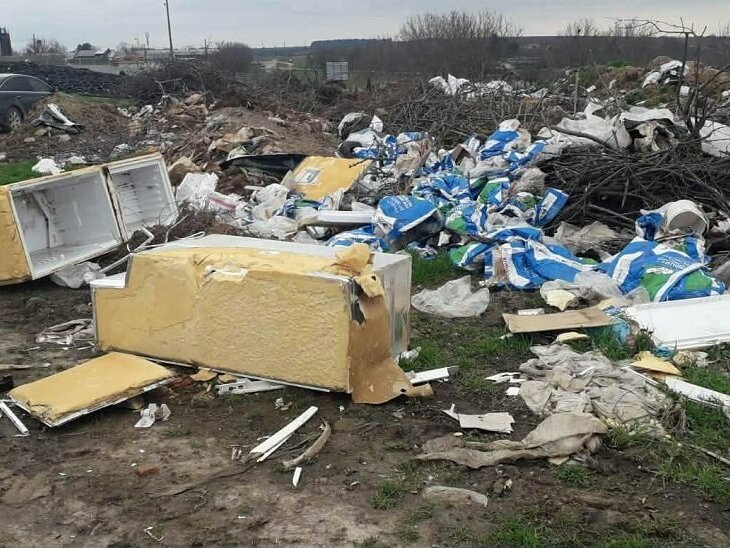 Микросметища в с. Езерче