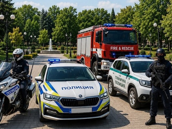 Демонстрации на полицейска техника